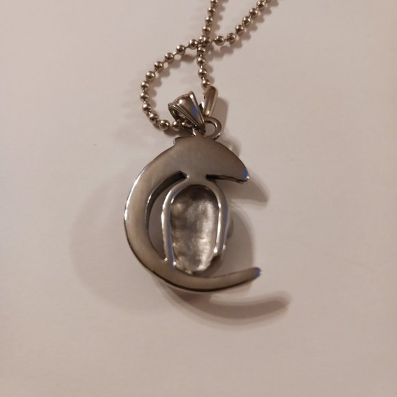 Gunmetal Skull Ball Bead Necklace - Picture 6 of 6